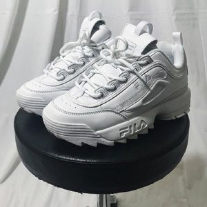 Fila Disruptor II all white